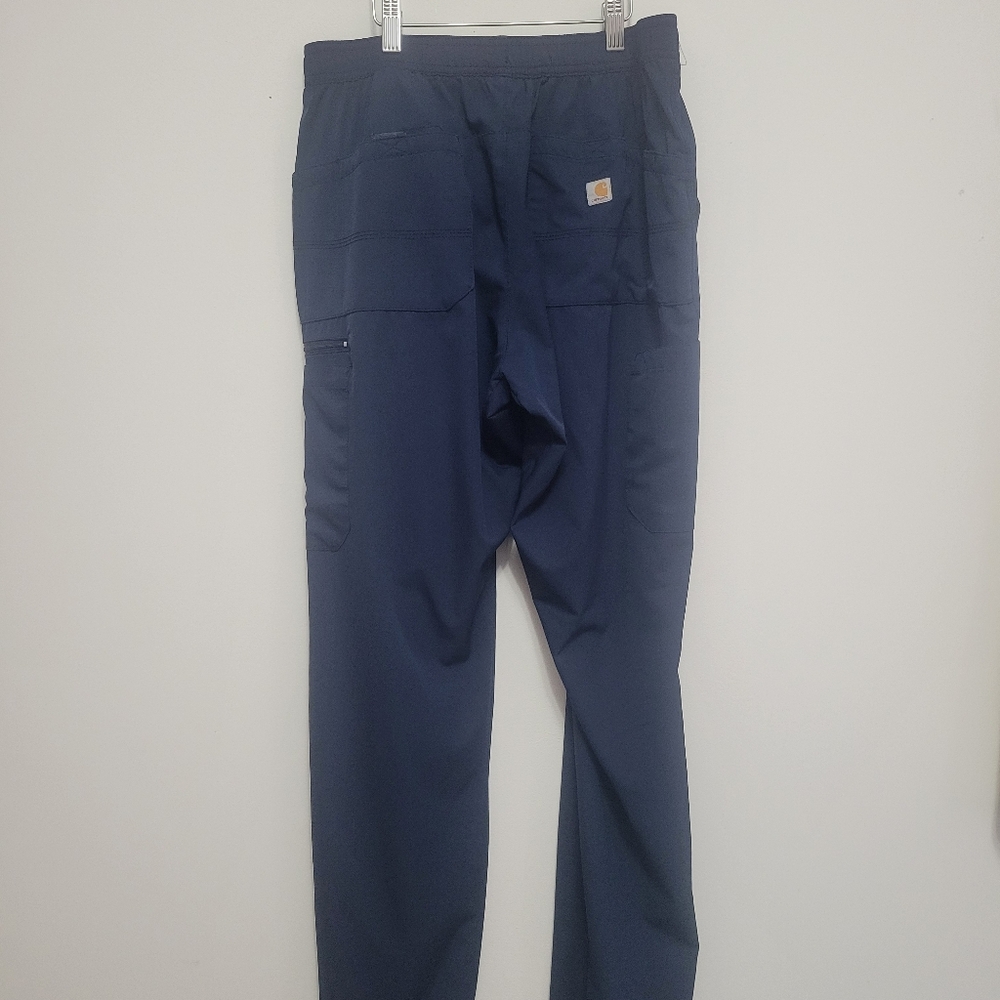 Carhartt Navy Blue Medical Force Liberty Scrub Pants - Picture 6 of 7